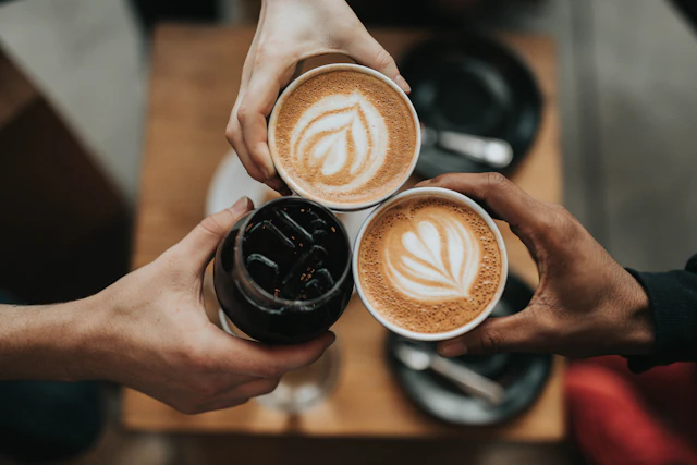 Preparazione del caffè, riferimento dimostrativo
